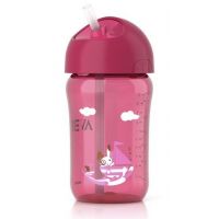 AVENT DESENLİ MAGİC DAMLATMAZ BARDAK 260 ML PİPETLİ PEMBE
