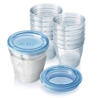 AVENT VİA ANNE SÜTÜ SAKLAMA KAPLARI 10x180 ML