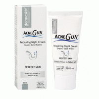DERMOSKİN ACNEGUN ONARICI GECE KREMİ 30 ML