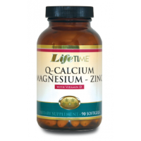 LİFETİME Q CALCİUM MAGNESİUM ZİNC TABLETS 90 TABLET